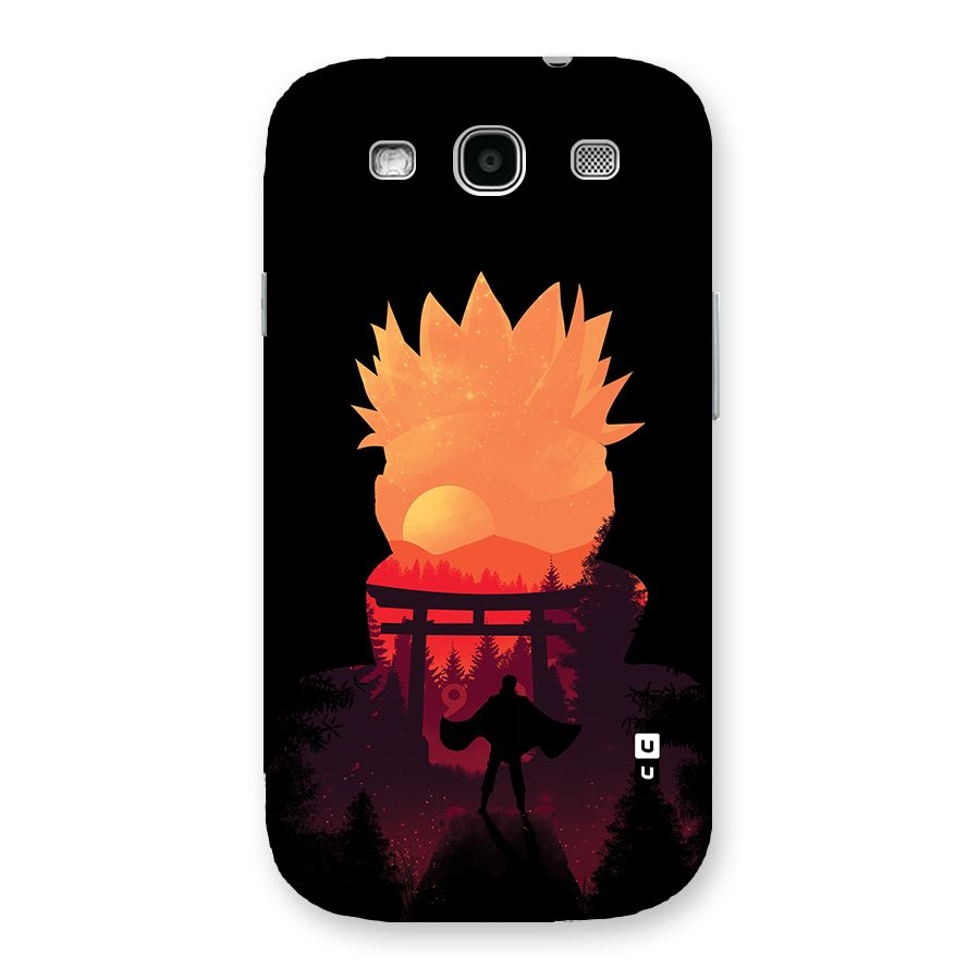 Naruto Anime Sunset Art Back Case for Galaxy S3