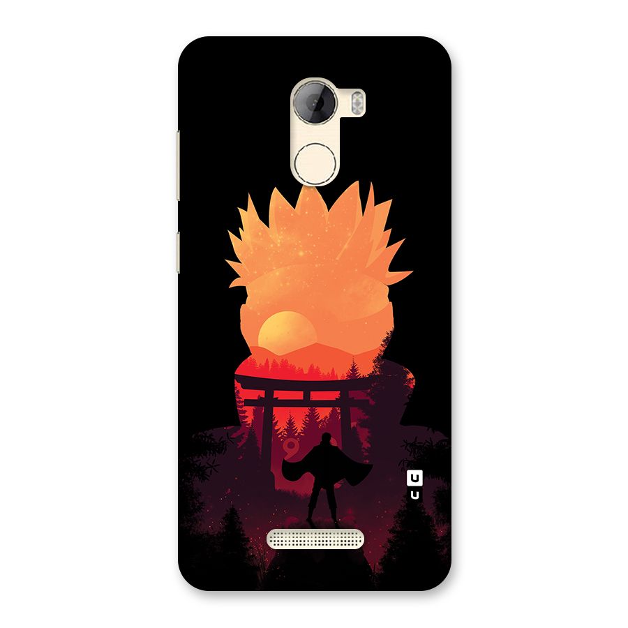 Naruto Anime Sunset Art Back Case for Gionee A1 LIte