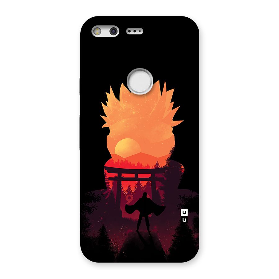 Naruto Anime Sunset Art Back Case for Google Pixel