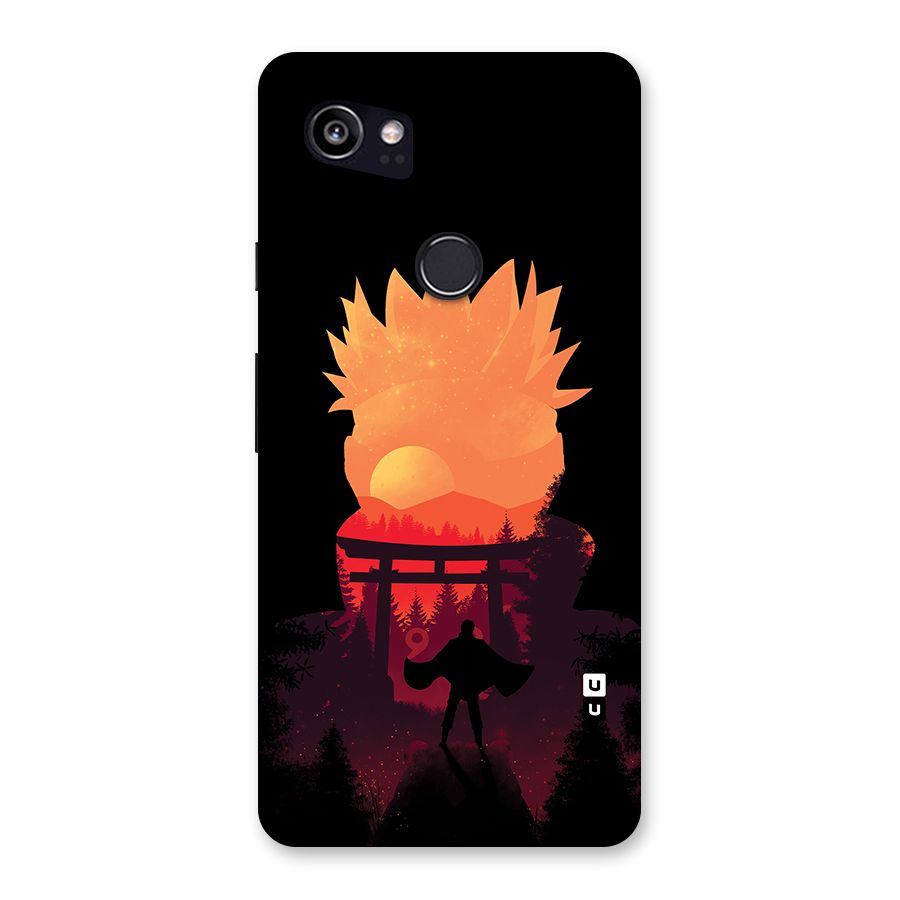 Naruto Anime Sunset Art Back Case for Google Pixel 2 XL