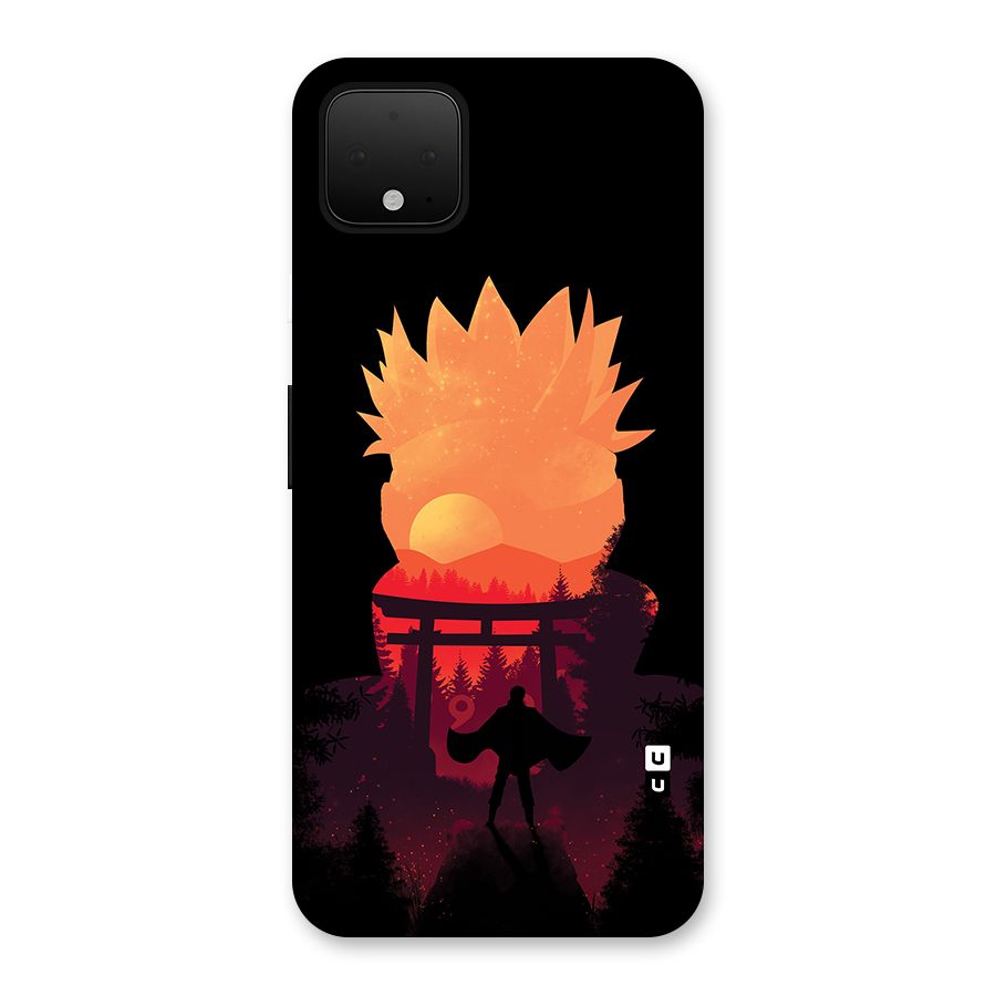 Naruto Anime Sunset Art Back Case for Google Pixel 4 XL