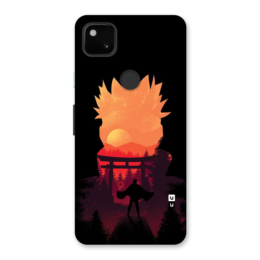 Naruto Anime Sunset Art Back Case for Google Pixel 4a