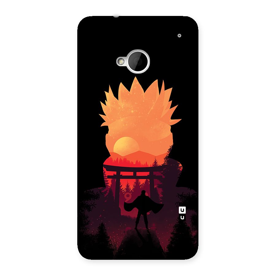 Naruto Anime Sunset Art Back Case for HTC One M7