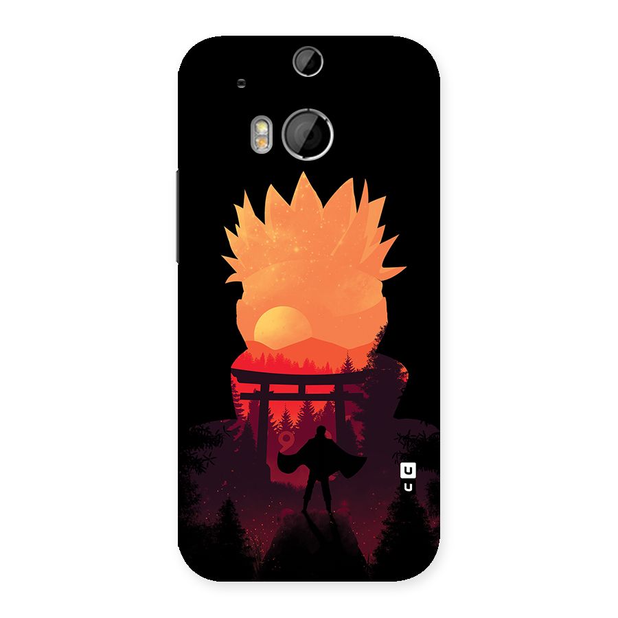 Naruto Anime Sunset Art Back Case for HTC One M8