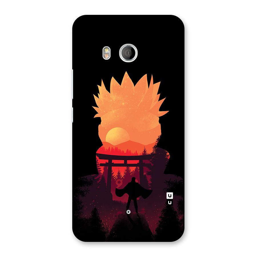 Naruto Anime Sunset Art Back Case for HTC U11
