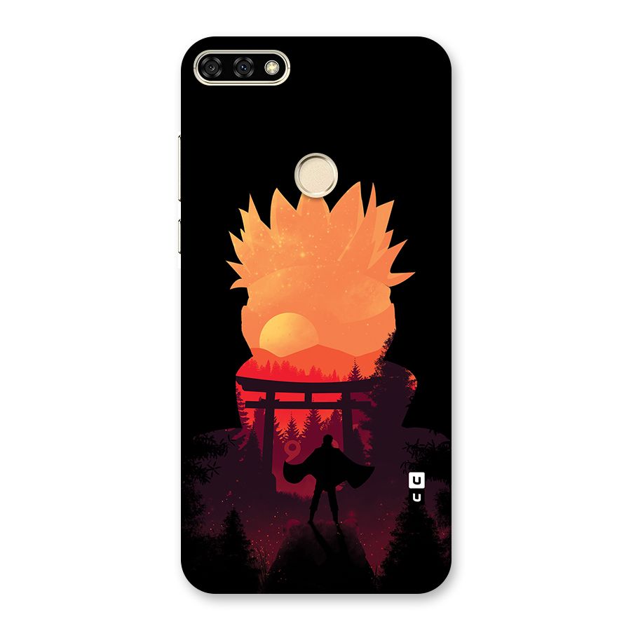 Naruto Anime Sunset Art Back Case for Honor 7A