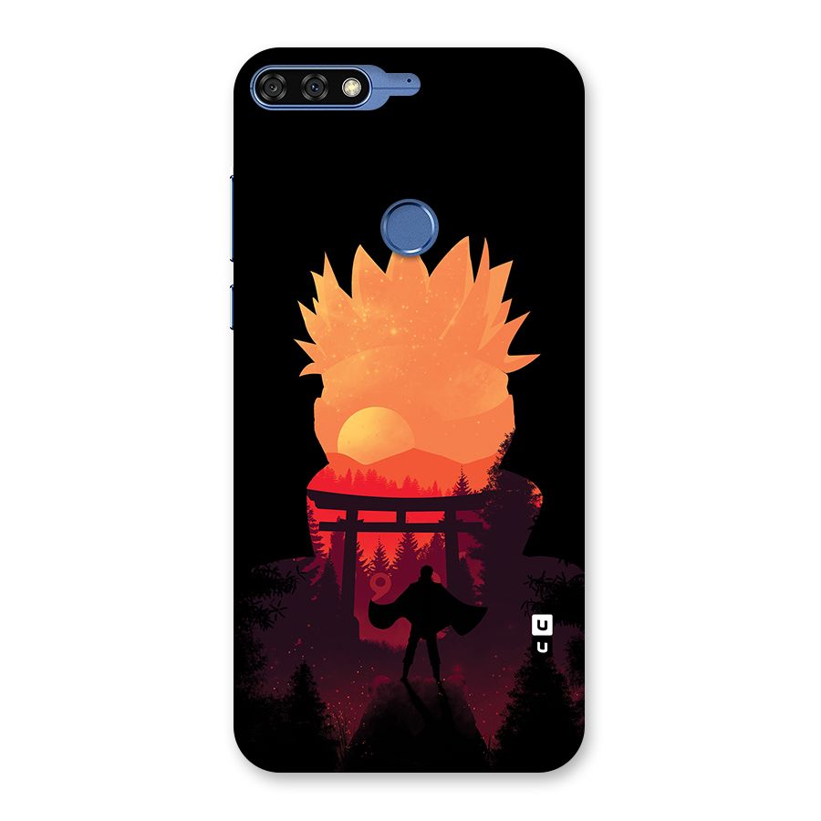 Naruto Anime Sunset Art Back Case for Honor 7C