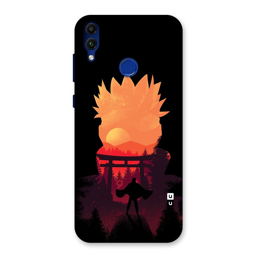 Naruto Anime Sunset Art Back Case for Honor 8C