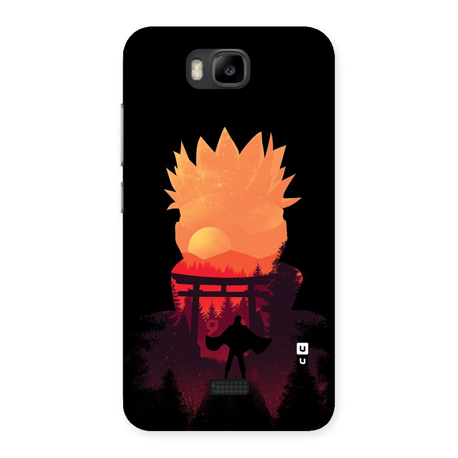 Naruto Anime Sunset Art Back Case for Honor Bee