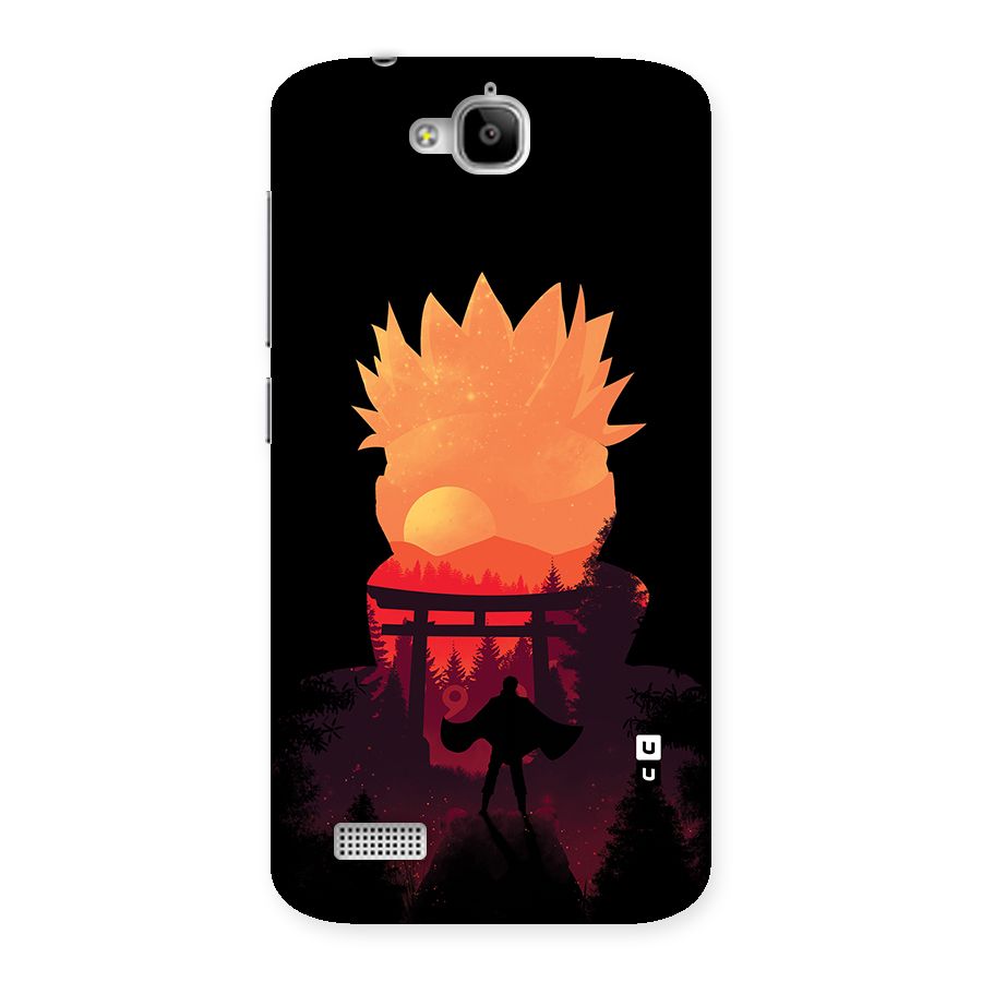 Naruto Anime Sunset Art Back Case for Honor Holly
