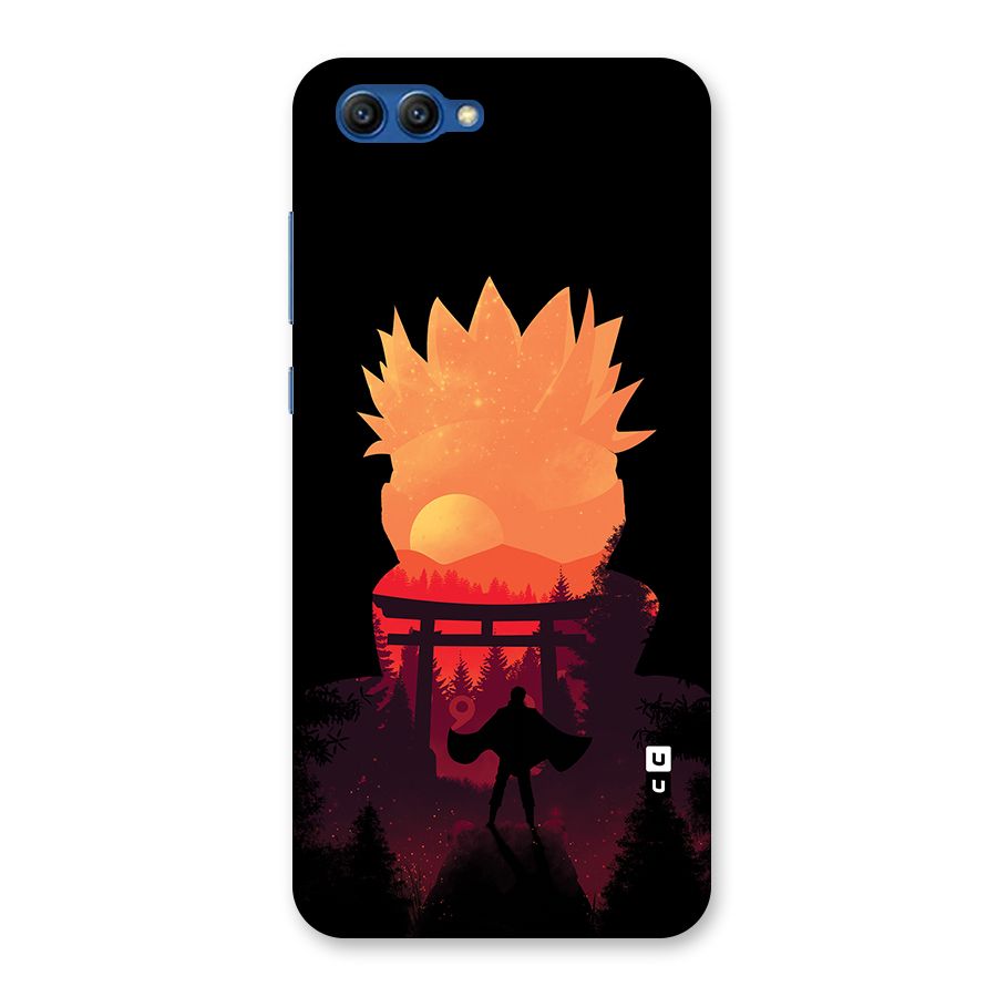 Naruto Anime Sunset Art Back Case for Honor View 10
