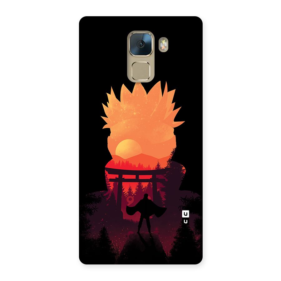 Naruto Anime Sunset Art Back Case for Huawei Honor 7