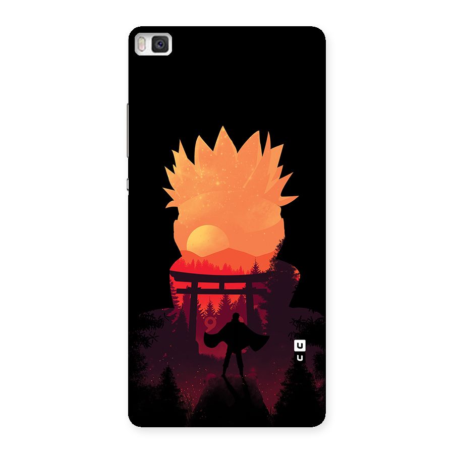 Naruto Anime Sunset Art Back Case for Huawei P8