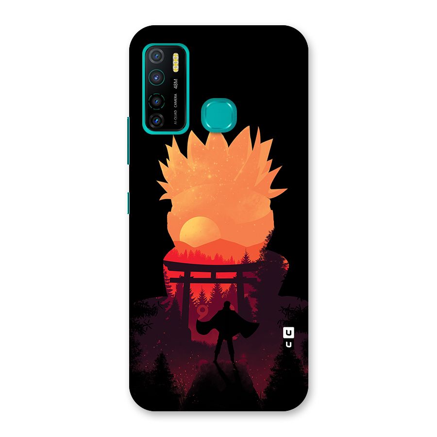 Naruto Anime Sunset Art Back Case for Infinix Hot 9 Pro