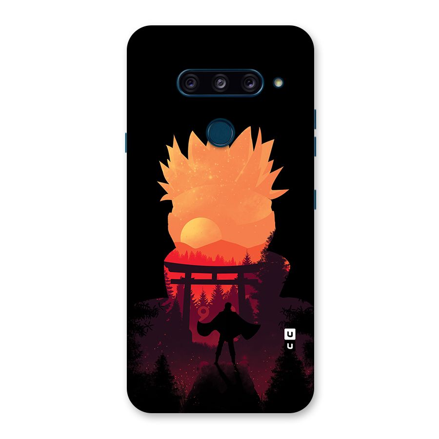 Naruto Anime Sunset Art Back Case for LG  V40 ThinQ