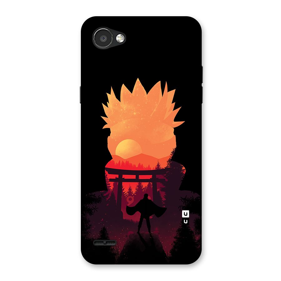 Naruto Anime Sunset Art Back Case for LG Q6
