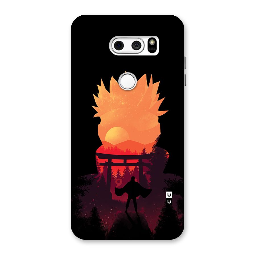 Naruto Anime Sunset Art Back Case for LG V30