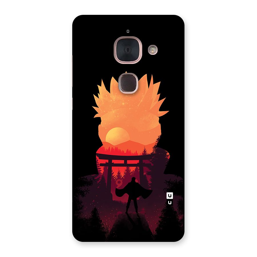 Naruto Anime Sunset Art Back Case for Le Max 2