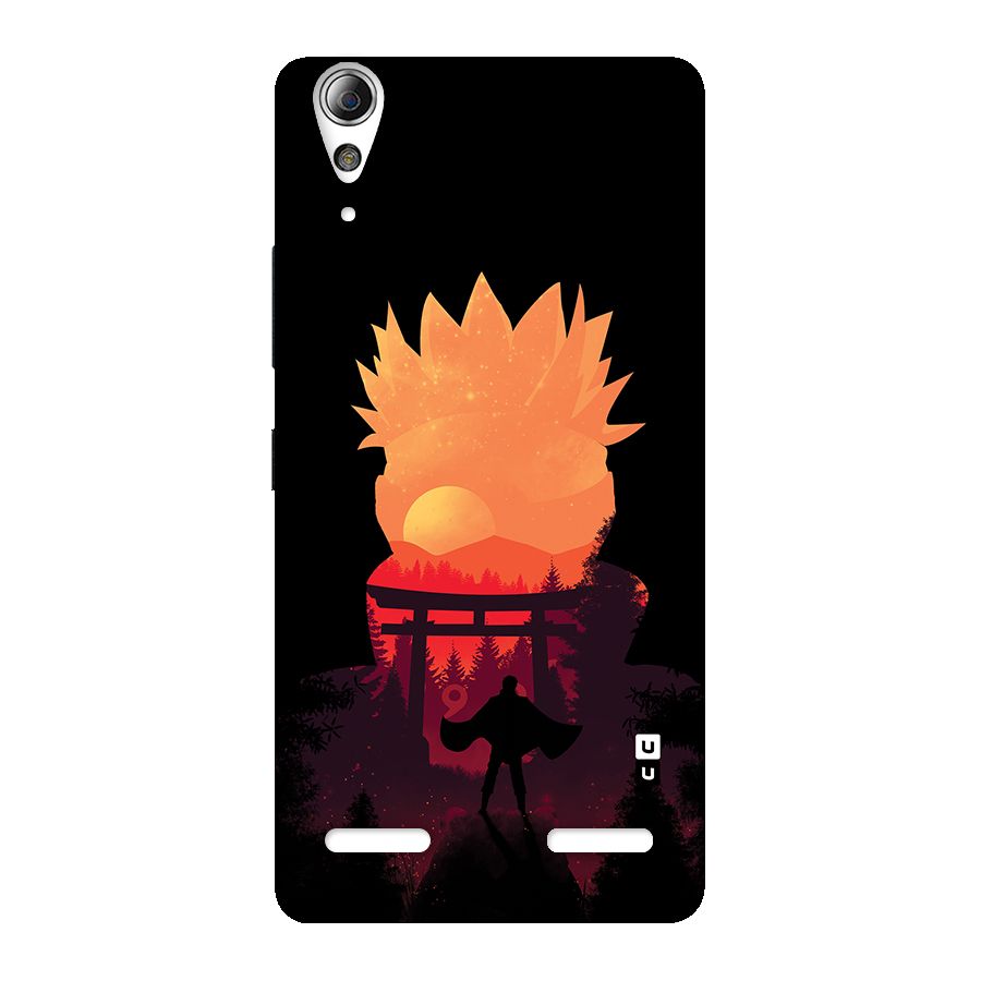 Naruto Anime Sunset Art Back Case for Lenovo A6000