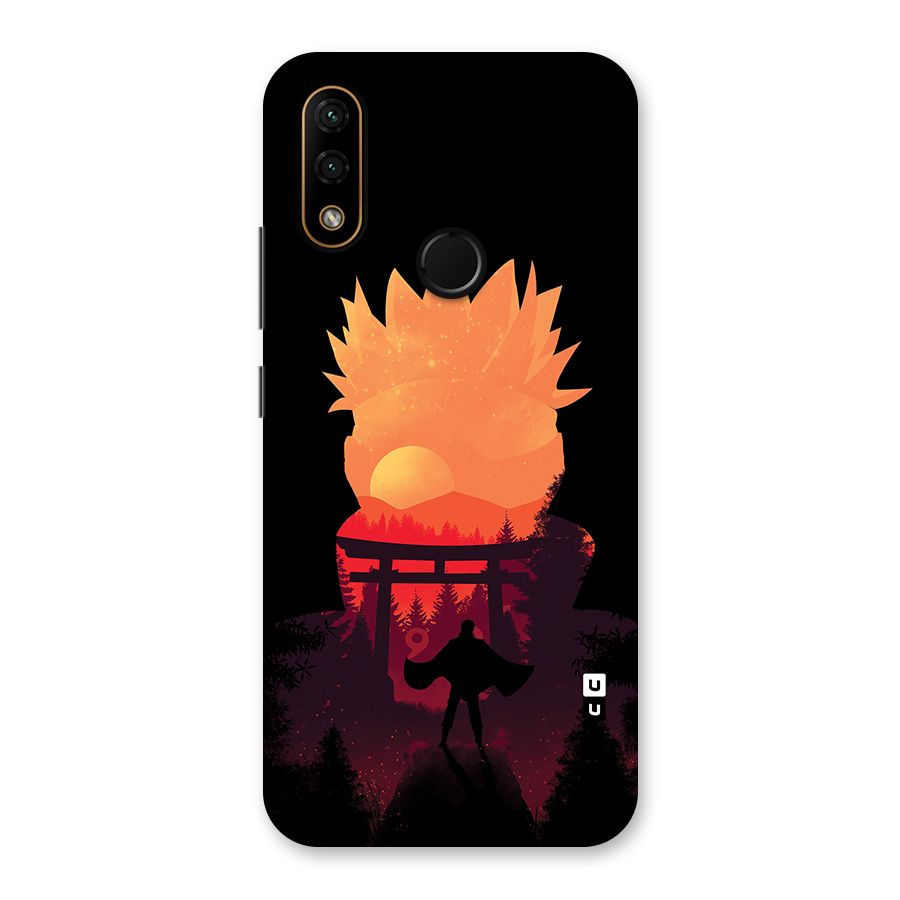 Naruto Anime Sunset Art Back Case for Lenovo A6 Note