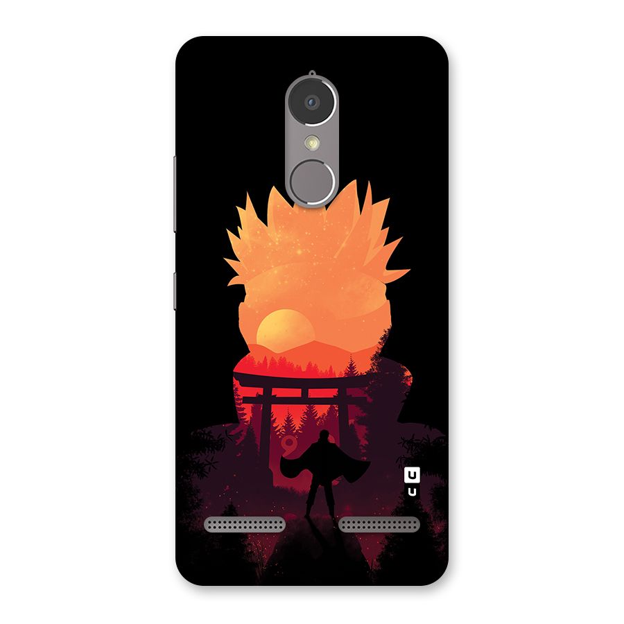 Naruto Anime Sunset Art Back Case for Lenovo K6