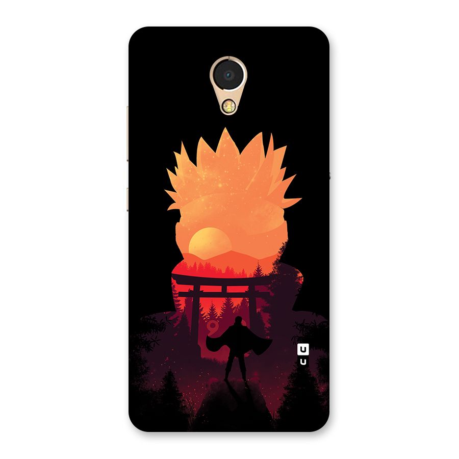 Naruto Anime Sunset Art Back Case for Lenovo P2