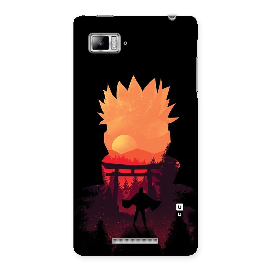 Naruto Anime Sunset Art Back Case for Lenovo Vibe Z K910
