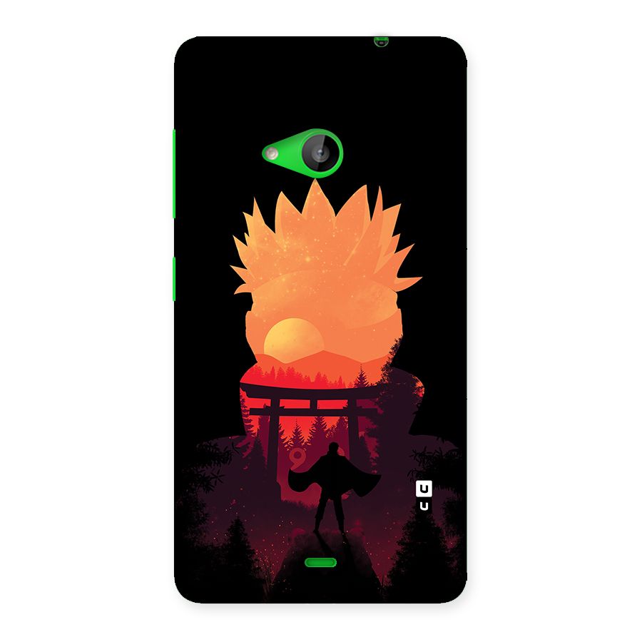 Naruto Anime Sunset Art Back Case for Lumia 535