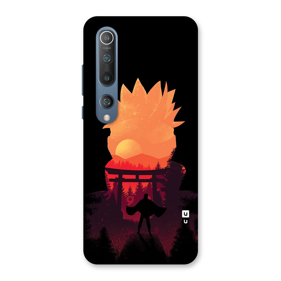 Naruto Anime Sunset Art Back Case for Mi 10