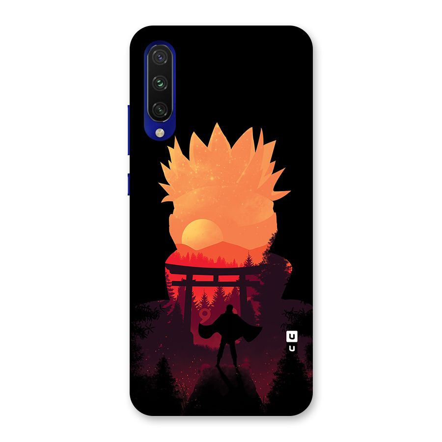 Naruto Anime Sunset Art Back Case for Mi A3