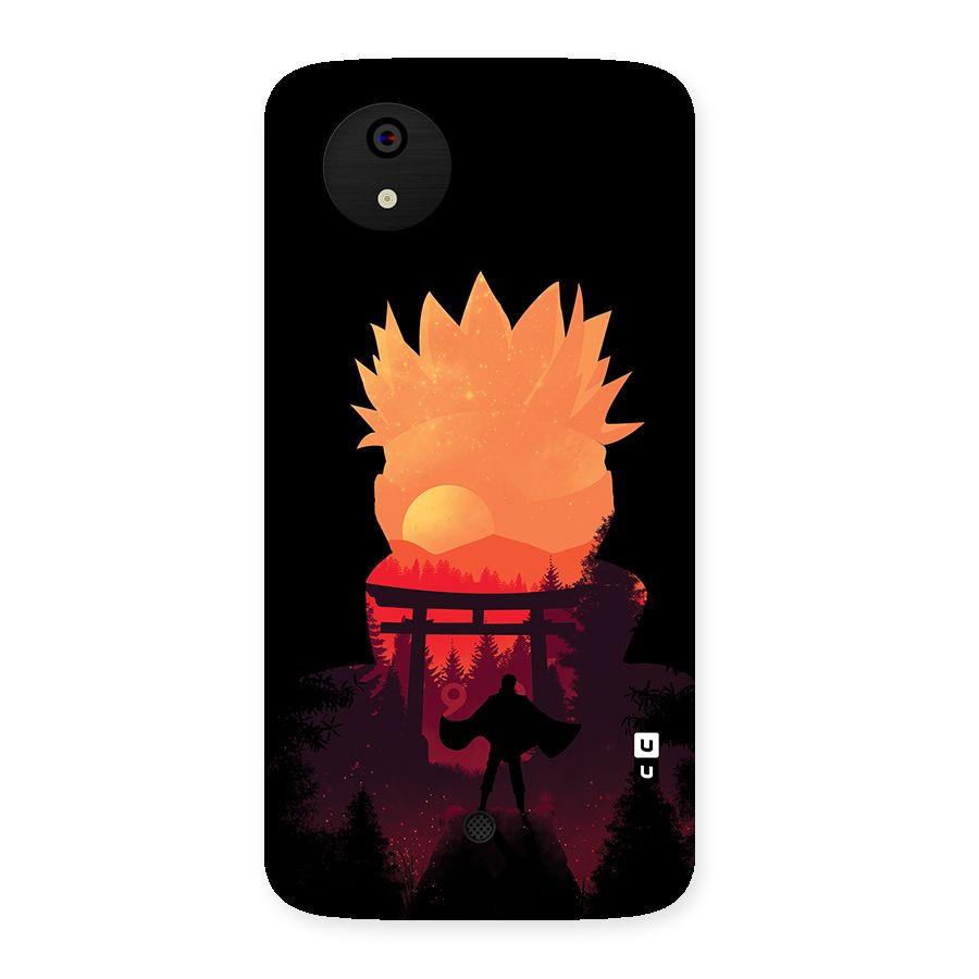 Naruto Anime Sunset Art Back Case for Micromax Canvas A1