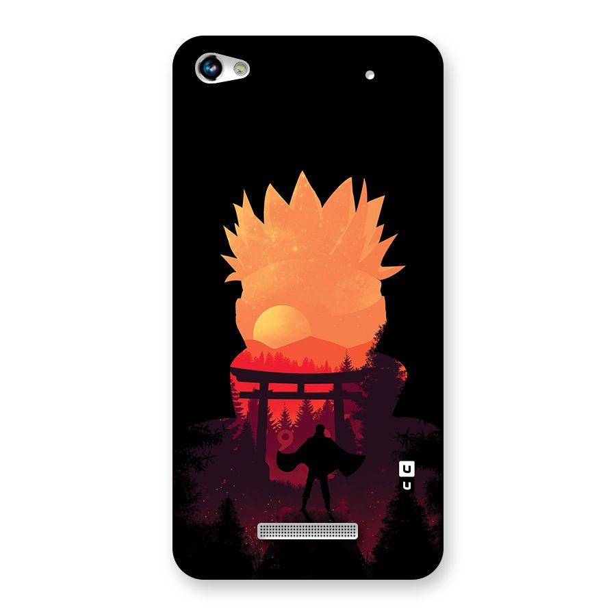 Naruto Anime Sunset Art Back Case for Micromax Hue 2