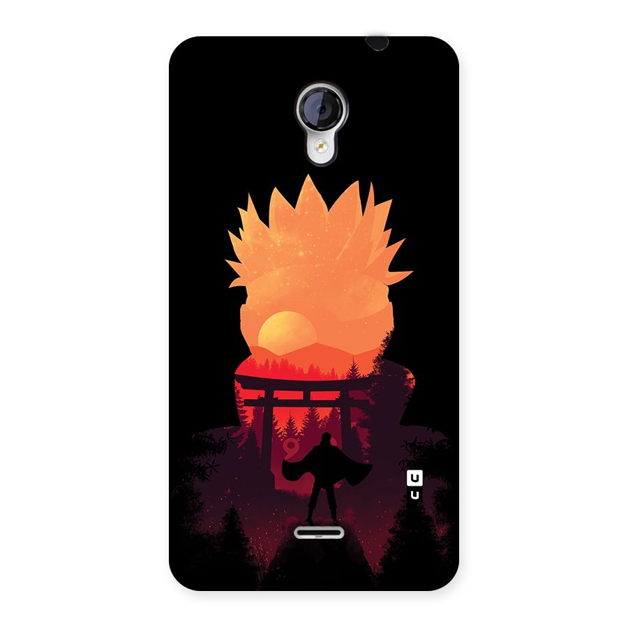 Naruto Anime Sunset Art Back Case for Micromax Unite 2 A106