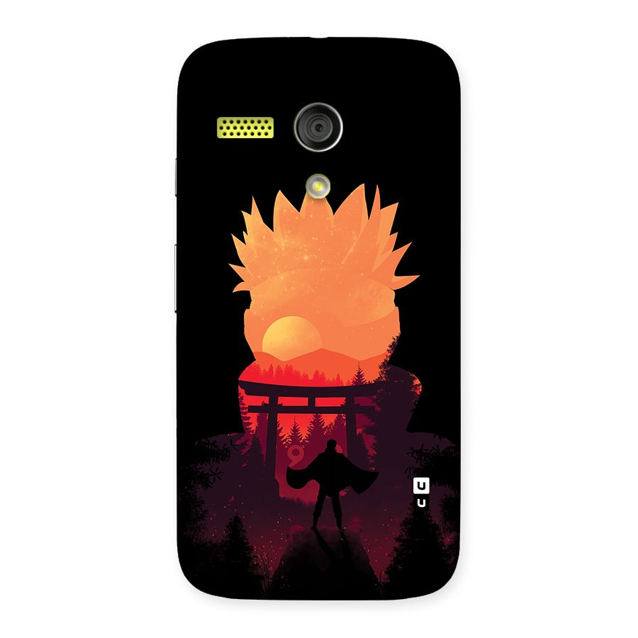 Naruto Anime Sunset Art Back Case for Moto G