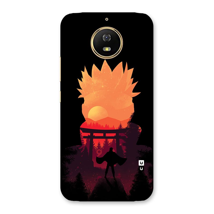 Naruto Anime Sunset Art Back Case for Moto G5s