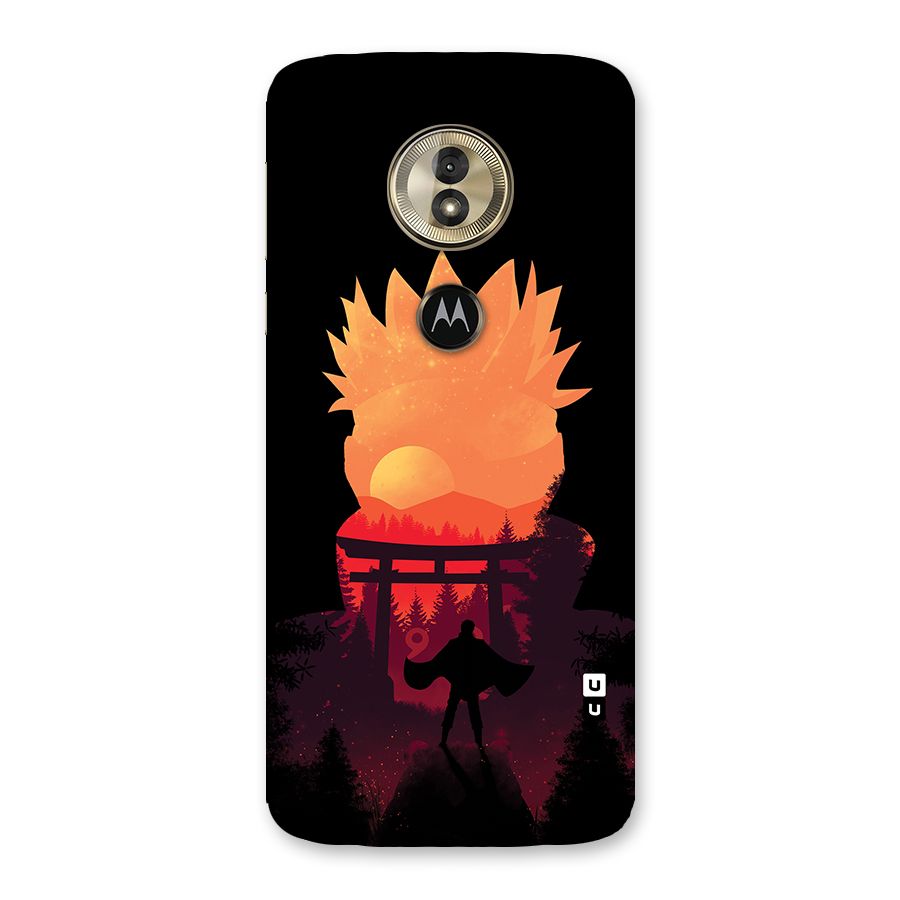 Naruto Anime Sunset Art Back Case for Moto G6 Play