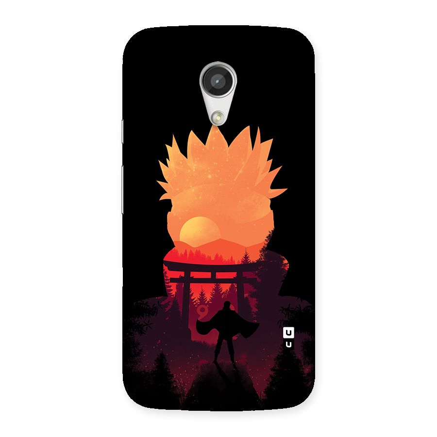 Naruto Anime Sunset Art Back Case for Moto G 2nd Gen