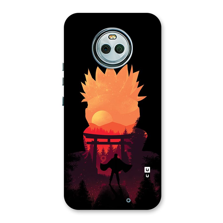 Naruto Anime Sunset Art Back Case for Moto X4