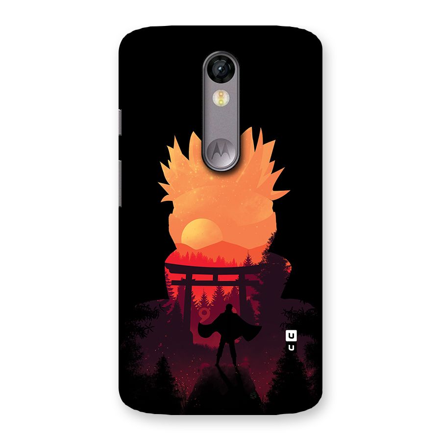 Naruto Anime Sunset Art Back Case for Moto X Force