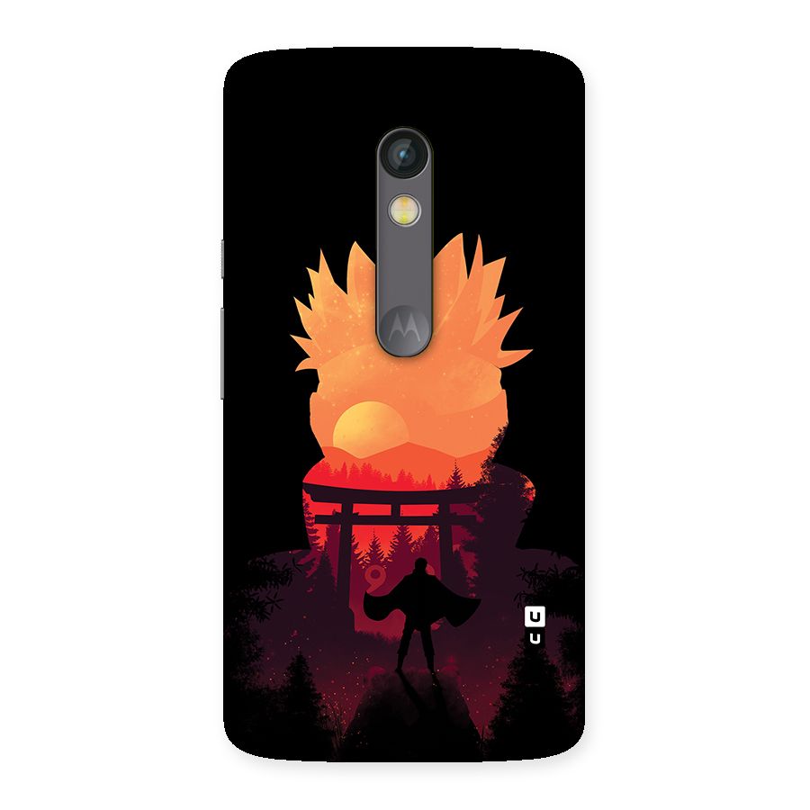 Naruto Anime Sunset Art Back Case for Moto X Play