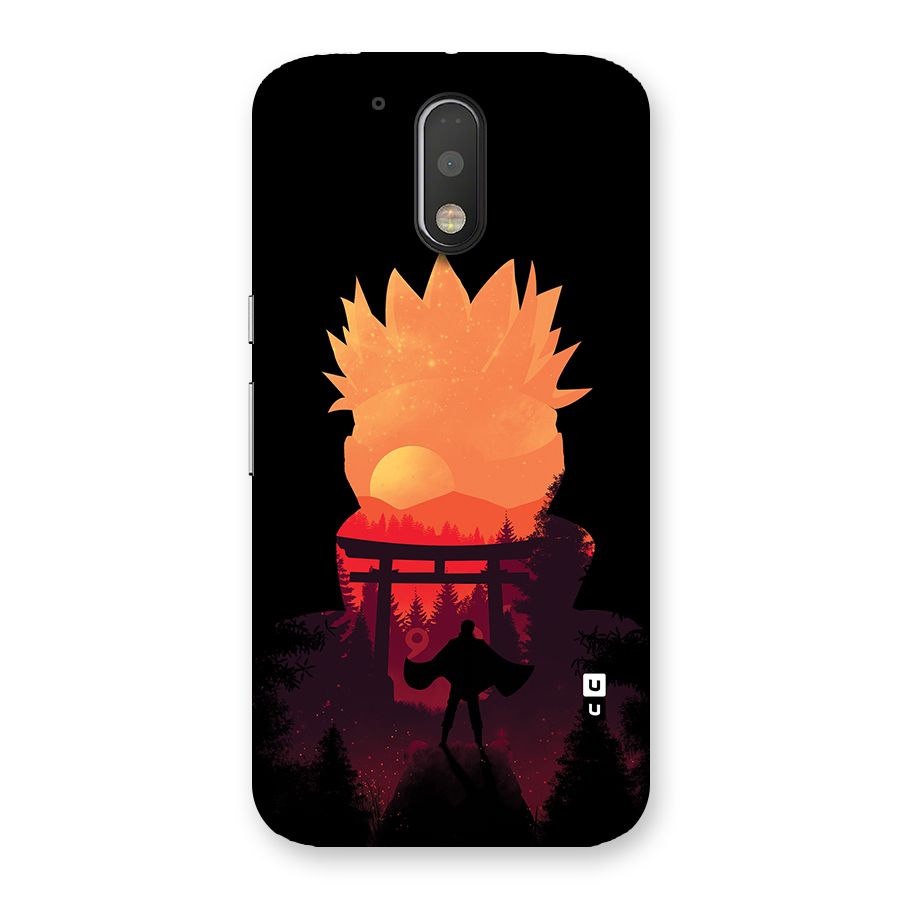Naruto Anime Sunset Art Back Case for Motorola Moto G4
