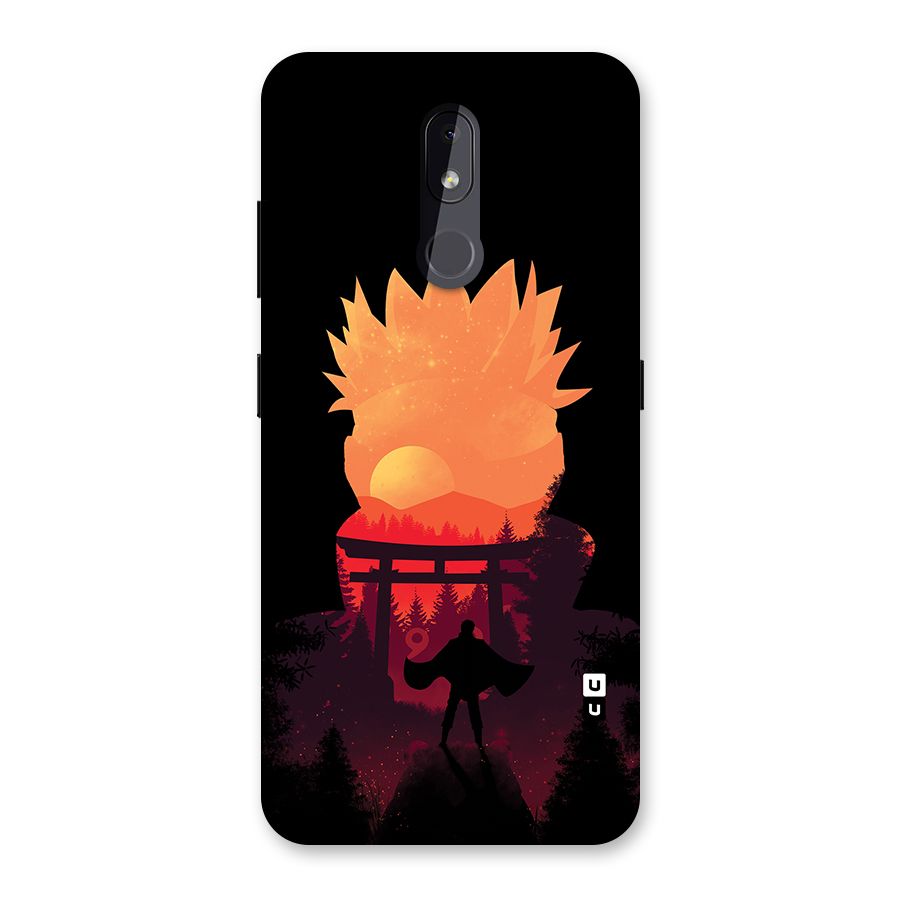 Naruto Anime Sunset Art Back Case for Nokia 3.2