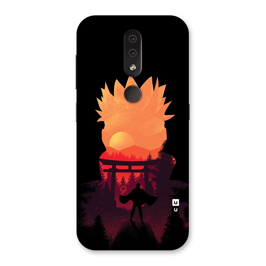 Naruto Anime Sunset Art Back Case for Nokia 4.2