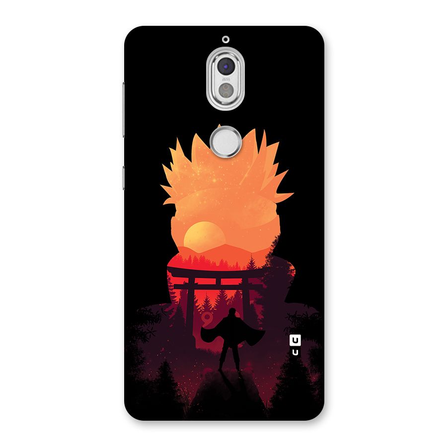 Naruto Anime Sunset Art Back Case for Nokia 7