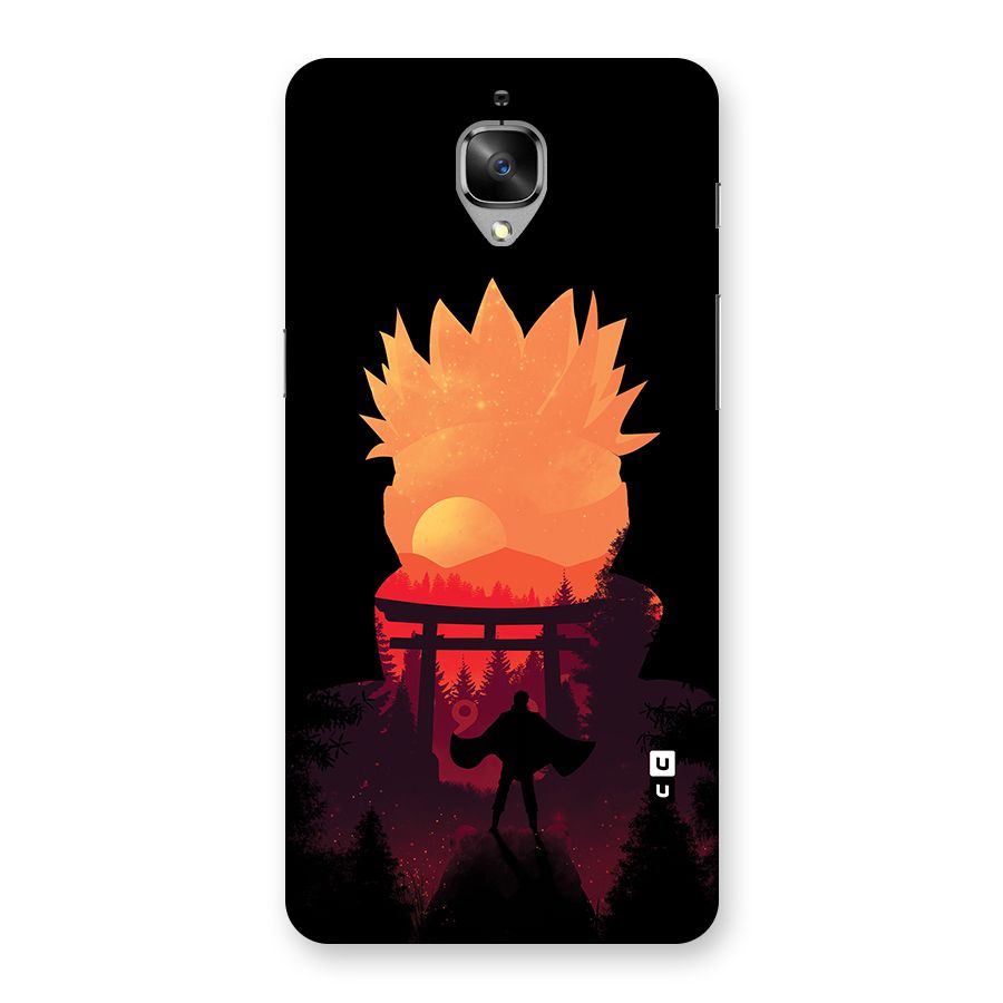 Naruto Anime Sunset Art Back Case for OnePlus 3