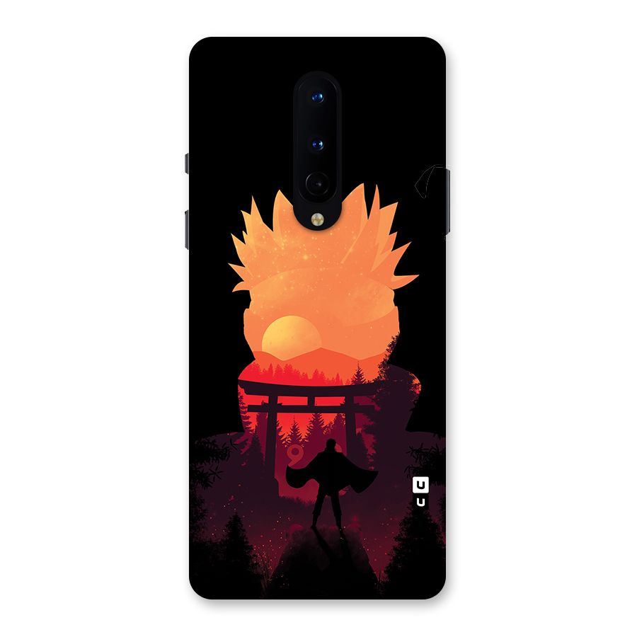 Naruto Anime Sunset Art Back Case for OnePlus 8