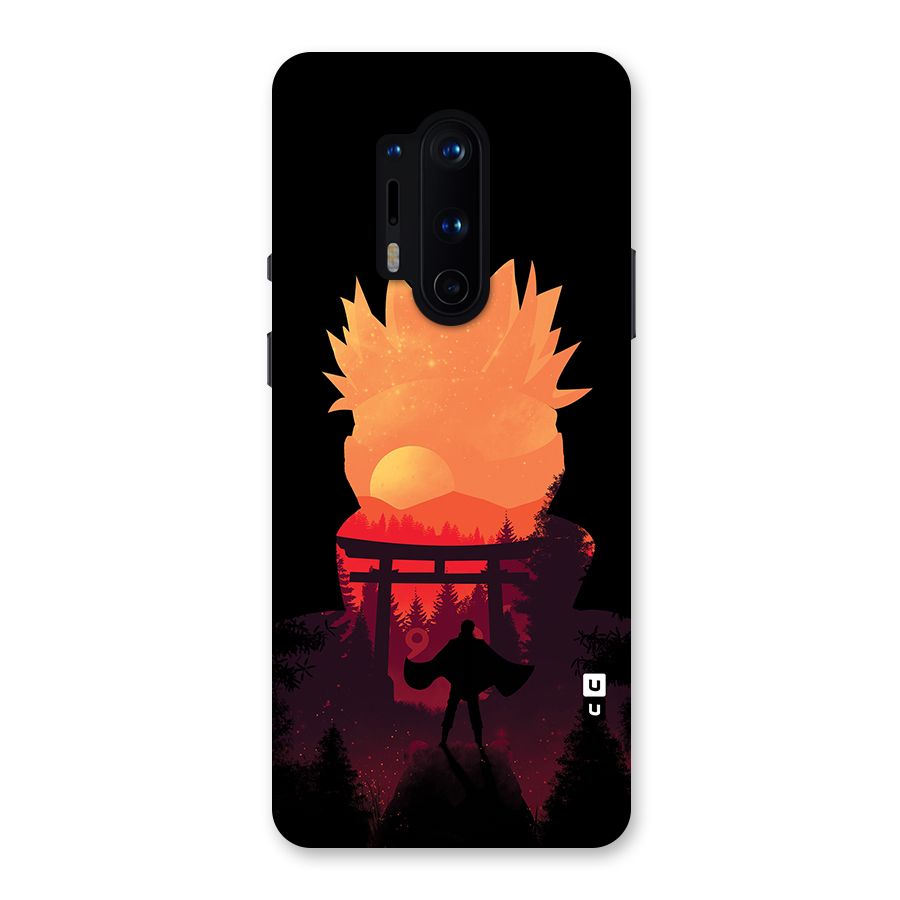 Naruto Anime Sunset Art Back Case for OnePlus 8 Pro