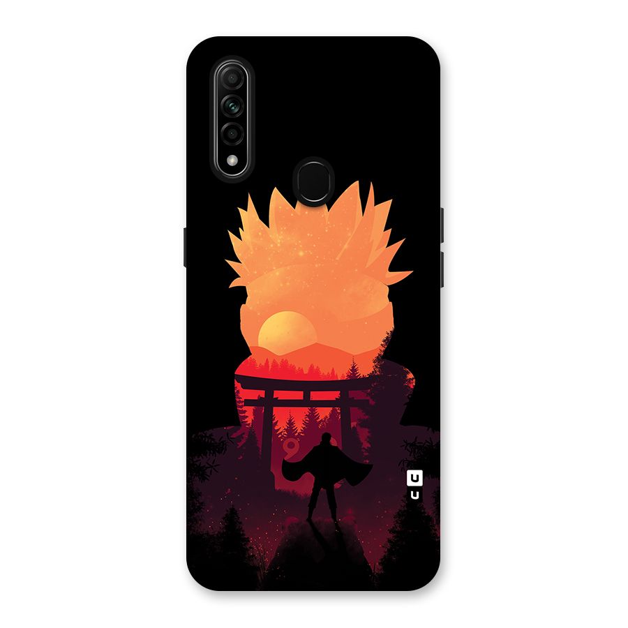 Naruto Anime Sunset Art Back Case for Oppo A31