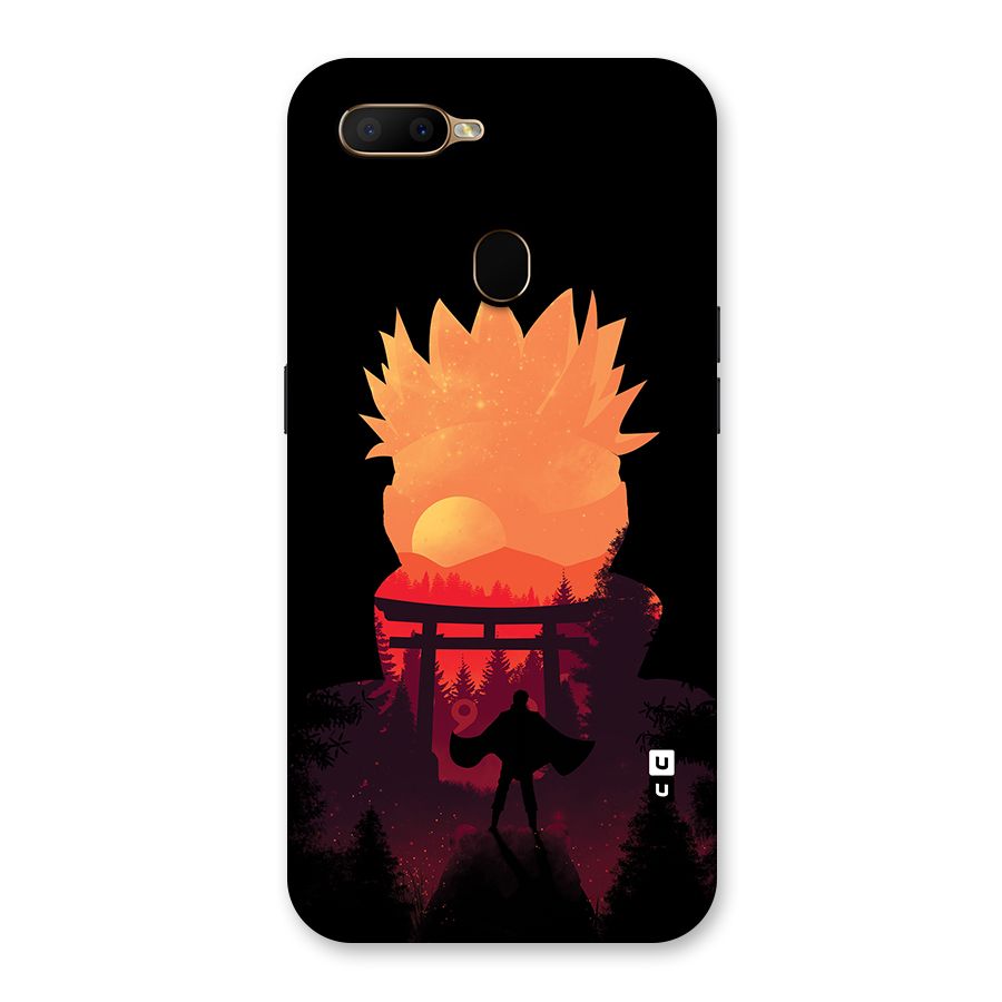 Naruto Anime Sunset Art Back Case for Oppo A5s