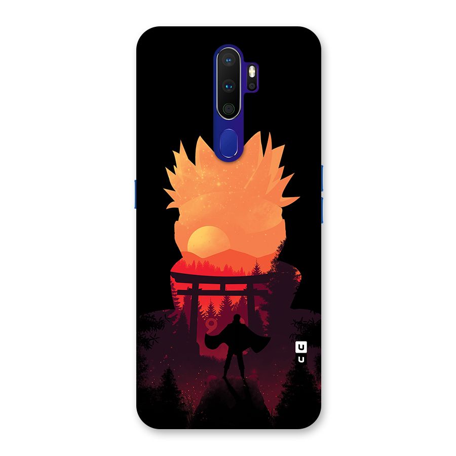 Naruto Anime Sunset Art Back Case for Oppo A9 (2020)